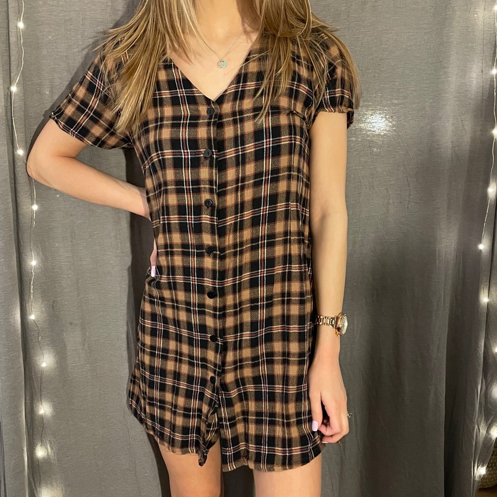 COTTON•ON Gingham Skater Dress